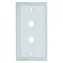 1321 Стеклянная накладка TS Прозрачный 2-постовая Berker