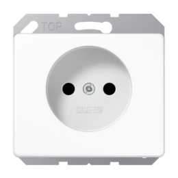 SL511KIWW SL 500 Белый  Розетка б/з Jung