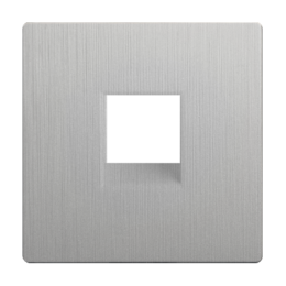 WL09-RJ-11-CP Накладка для RJ11 (серебряный рифленый) Antik Werkel a041448