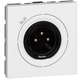078756 Mosaic Розетка со штекером XLR Legrand