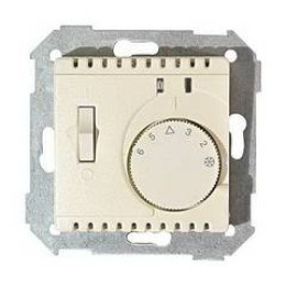 82504-34 Термостат с датчиком в пол (зондом) с выключателем, S82,82N, шампань Simon