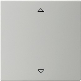 054542 Радионакладка системы управления жалюзи с возможностью подключения датчиков Серый Gira S-color