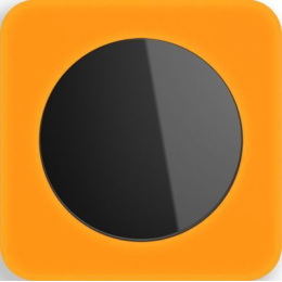 10112334 Рамка R.1 Оранжевый, черный 1-постовая Berker