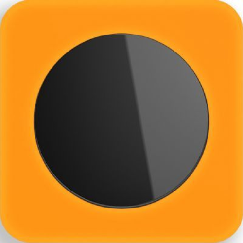 10112334 Рамка R.1 Оранжевый, черный 1-постовая Berker