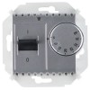 1591775-033 Регулятор для тёплого пола, с зондом, 16А, 230В, 3600Вт, 5-40град, IP20, алюминий Simon 15