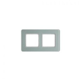 10126079 Рамка Q.7 Полярная белизна 2-постовая Berker