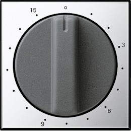 0640605 Накладка таймера 15 мин Хром Хром Gira