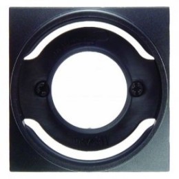 11981606 Центральная панель для светового сигнала Е14 цвет: антрацит, матовый B.1/B.3/B.7 Glas Berker