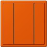 LC501TSA4320S Les Couleurs® Le Corbusier KNX кнопочный модуль F 50 с одной парой кнопок orange vif Jung