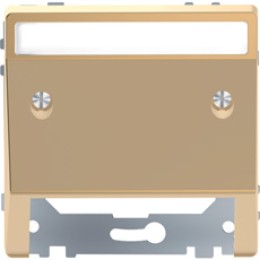 MTN4540-6051 D-life центральная накладка наклонная, шампань Merten