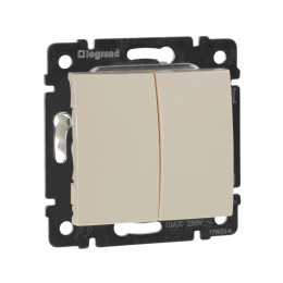 774305 Valena Выключатель 2-клавишный Legrand