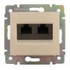 774145 Valena Розетка 2хRJ45 STP кат.6 Legrand