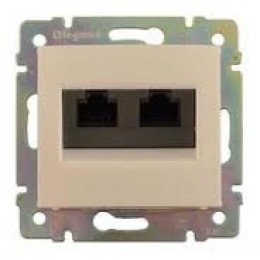 774145 Valena Розетка 2хRJ45 STP кат.6 Legrand