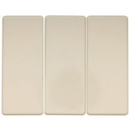 14650002 Клавиши для трехклавишного выключателя цвет: белый, с блеском Arsys Berker