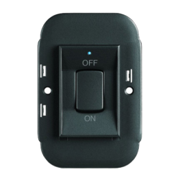 HS4019 Axolute выключатель 45А с неон.рамк Bticino