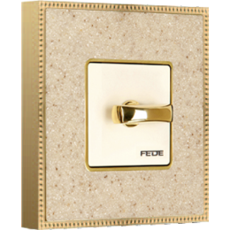 FD01461AMOB Рамка Belle Epoque Corinto Золото 1-постовая Fede