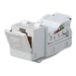 FD-T6-B Разъем компьютерный RJ45 cat.5e cat.5E Tool-Free, цвет Белый FEDE