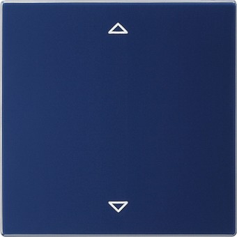 063446 Накладка системы управления жалюзи Standard Синий Gira S-color