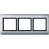 MTN400360 Рамка Aquadesign Алюминий 3-постовая Merten
