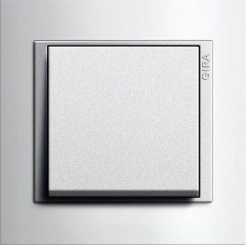 0211806 Рамка Event Белый / Алюминий 1-постовая Gira