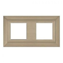 FD01252NS Рамка Barcelona Nickel Satin 2-постовая Fede