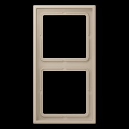 LC98232142 Рамка Les Couleurs Le Corbusier Ombre naturelle claire 2-постовая Jung