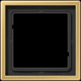 GO2982 Рамка LS 990 Блеск золота 1-постовая Jung