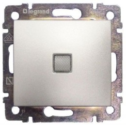 770203 Valena Переключатель 1-клавишный с подсветкой, 16А Legrand