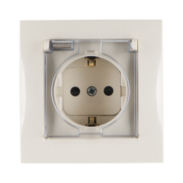 1500610-031 Рамка универсальная, 1 пост, слоновая кость Simon 15