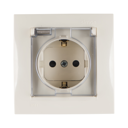 1500610-031 Рамка универсальная, 1 пост, слоновая кость Simon 15