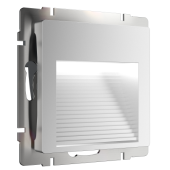 WL06-BL-02-LED Встраиваемая LED подсветка (серебряный) Antik Werkel a045380