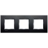 LNA4802M3AR Рамка LivingLight Квадрат Антрацит 2+2+2 модуля Bticino