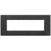 22657.23 Рамка Eikon EXE Черный лес 7-модульная Vimar