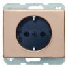 47350007 Штепсельная розетка SCHUKO Arsys медь Berker