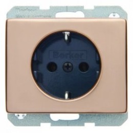 47350007 Штепсельная розетка SCHUKO Arsys медь Berker