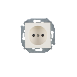 1591431-031 Розетка без заземления, 16А 250В, винтовой зажим, слоновая кость Simon 15