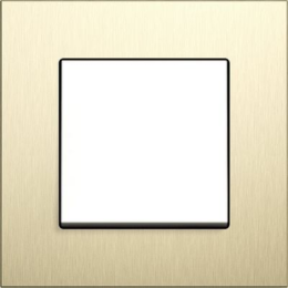 0211217 Рамка Esprit Светлое золото 1-постовая Gira