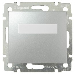 770217 Valena Кнопка 12В с/держ.этикетки Legrand