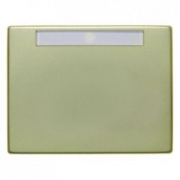 14360002 Клавиша с полем для надписей цвет: золотой, металл Arsys Berker