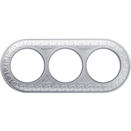 WL70-frame-03 Рамка на 3 поста (жемчужный) Antik Runda Werkel a037887