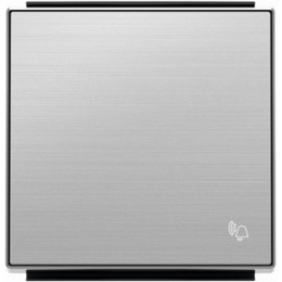 8504 AI Клавиша для 1-клав/ выключателей /переключ /кнопок сим "ЗВОНОК" Нержавеющая сталь , ABB