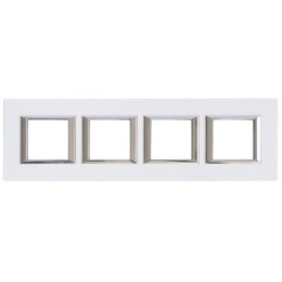 HA4802M4HBG Рамка Axolute Квадрат Фарфор 2+2+2+2 модуля Bticino