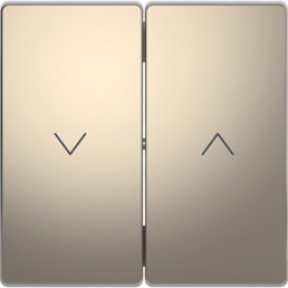 MTN3855-6050 D-life клавиша-кнопка для жалюзи, никель Merten