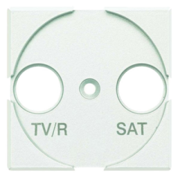 HD4204 Axolute Лицевая панель для розеток TV + FM Bticino