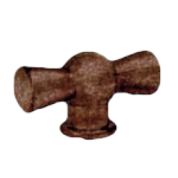 FD02310RU Поворотный выключатель классический, цвет Rustic Cooper FEDE