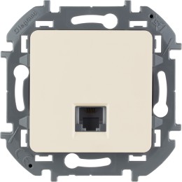Телефонная розетка RJ11 Слоновая кость Legrand INSPIRIA 673821