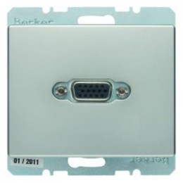 3315409004 BMO VGA AS цвет: лакированный алюминий Berker