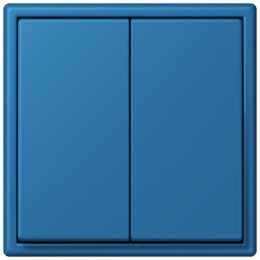 LC99532030 Les Couleurs® Le Corbusier Клавиша для двухклавишного выключателя bleu ceruleen 31 Jung