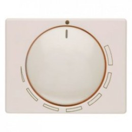 11350022 Центральная панель с регулирующей кнопкой для регулятора числа оборотов цвет: белый, с блеском Arsys Berker