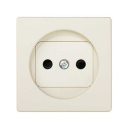 82040-31 Накладка на розетку двухполюсную 2Р без заземления, с защитными шторками, S82, S82N, S82 Detail, сло Simon